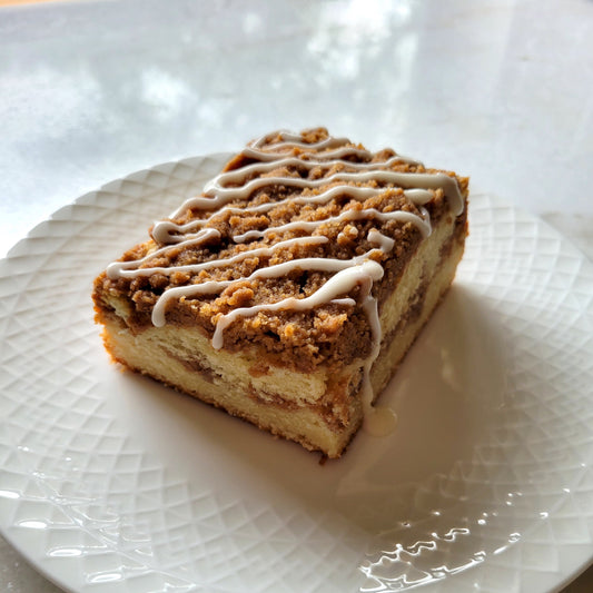 Coffee Crumb Cake (Half Sheet Pan — Serves 6-12)